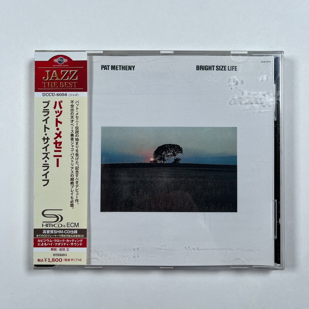 Pat Metheny Bright Size Life Japanese SHM-CD UCCU-6056 ECM Jazz w/ Obi